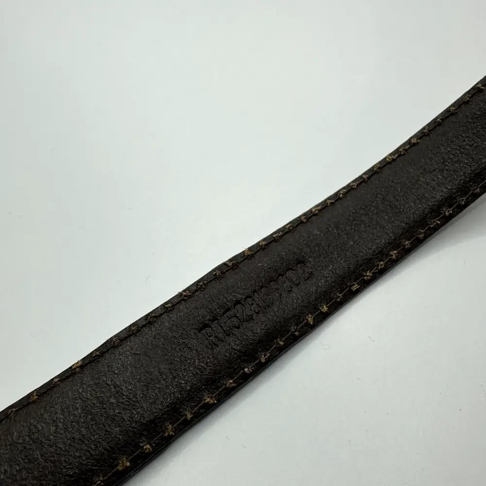 Vintage Relic Womens Belt Patchwork Multicolor Brass Buckle Genuine Leather Med - Picture 6 of 7